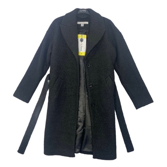 *NEW* Kenneth Cole Boucle Wrap Trench Coat - Picture 7 of 16